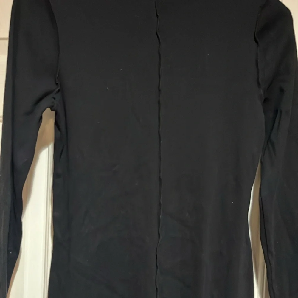 t.la by Anthropologie long  black dress - Picture 4 of 4